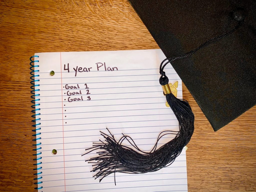 4 year high school plan