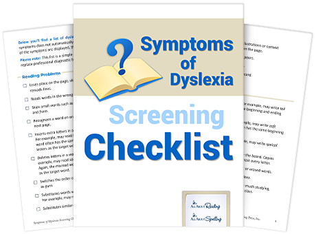 Dyslexia Checklist