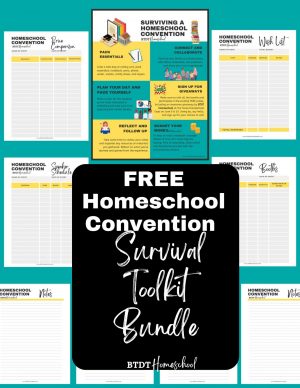 Homeschool Convention Survival Toolkit Bundle